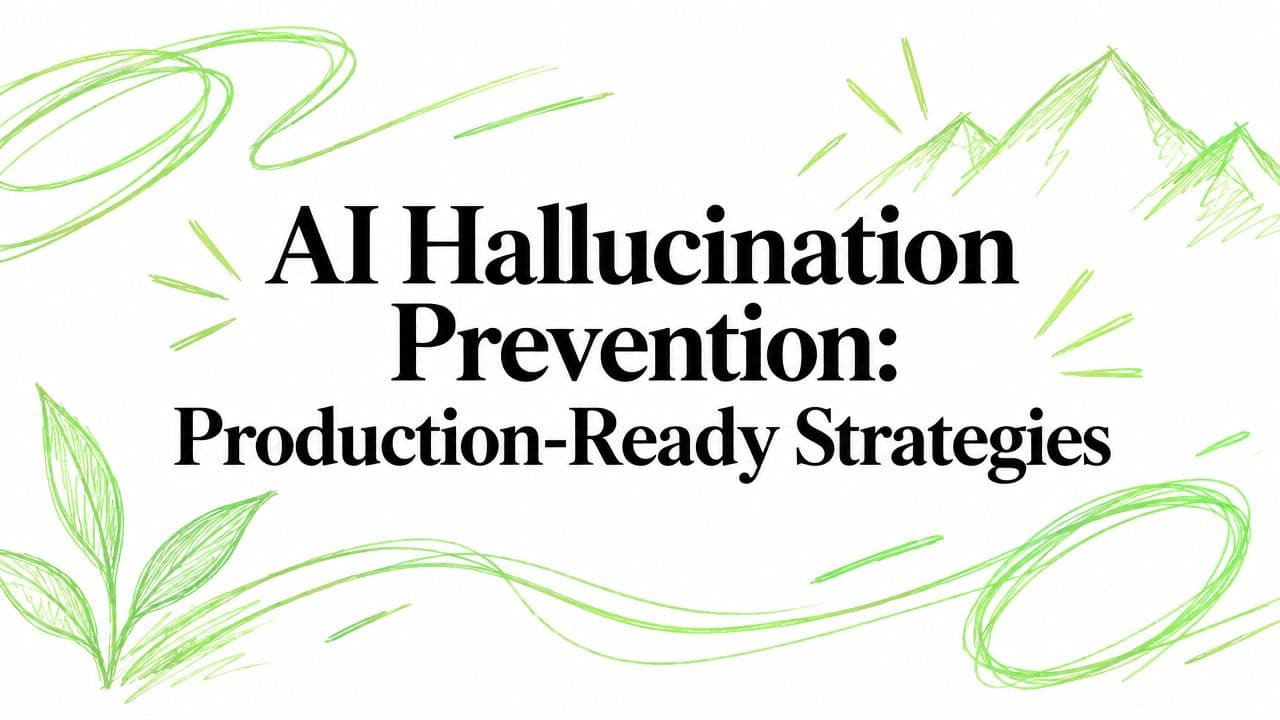AI Hallucination Prevention: Production-Ready Strategies